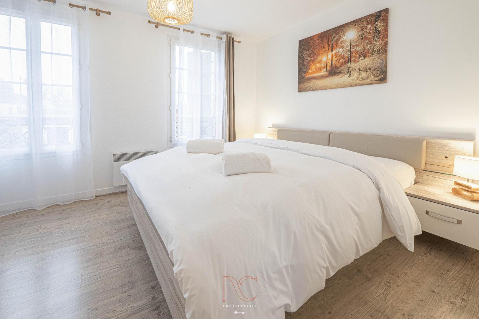 *Disneyland-Paris* 7Pers, Wifi, Parking Bailly-Romainvilliers Bagian luar foto